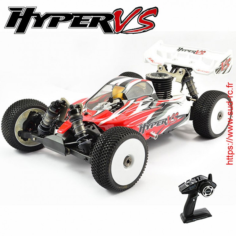 HYPER VS Buggy Moteur HYPER 30 Rouge RTR HoBao HBVS-C30R