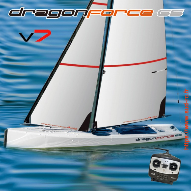 DRAGON FORCE 65 V7 RTR Voilier RC 2.4GHz Joysway 8815-V7