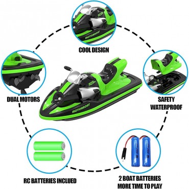 Jet Ski RISE RC RTR 2 Batteries Volantex 796-2