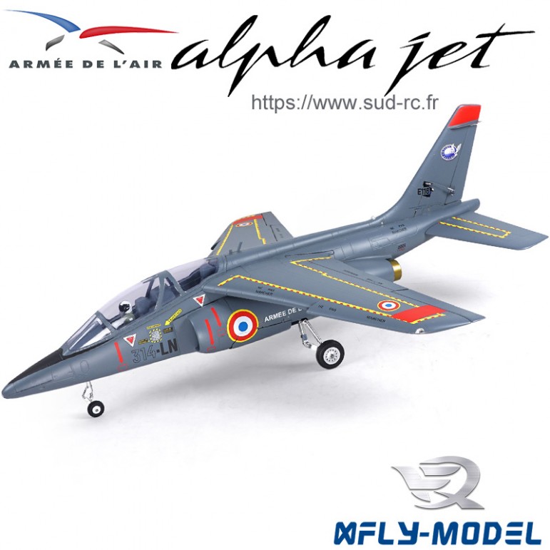 ALPHA JET Gris 80mm EDF 970mm XFLY XF102P-G