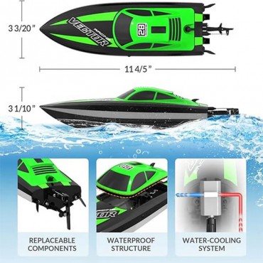 VECTOR LUMEN Vert Bateau RC RTR Volantex 795-6G