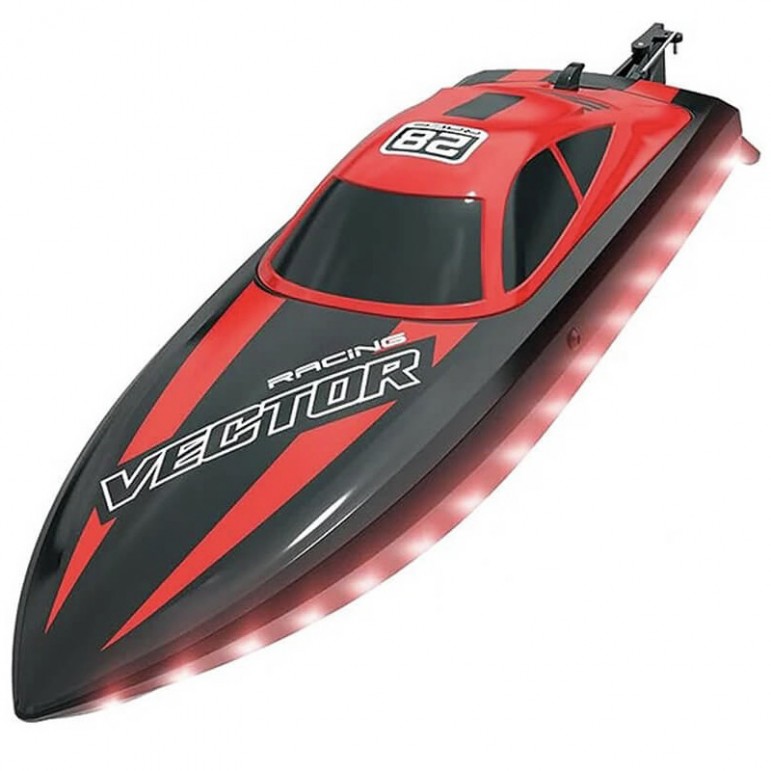 VECTOR LUMEN Rouge Bateau RC RTR Volantex 795-6R