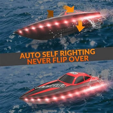 VECTOR LUMEN Rouge Bateau RC RTR Volantex 795-6R