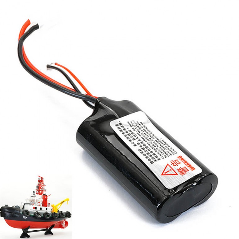 REMORQUEUR Tug Boat RC Batterie Li-Ion 7.4V 1800mAh