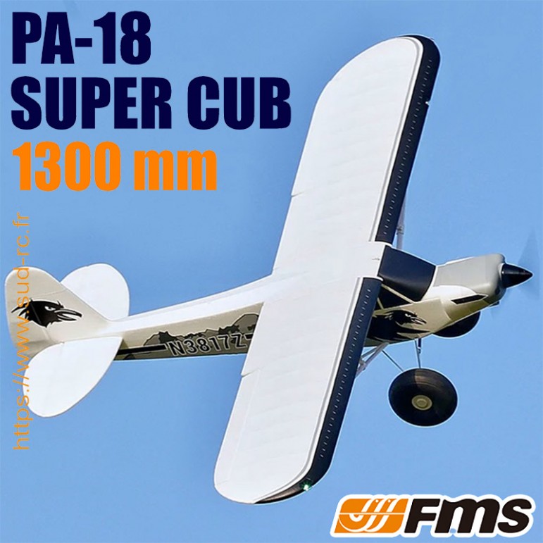 PA-18 SUPER CUB 1300mm FMS PNP Reflex V3 FMS138P-REFV3