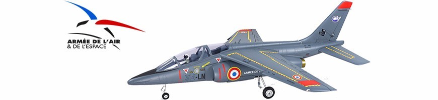 Pièce ALPHA JET Gris 80mm EDF X-FLY